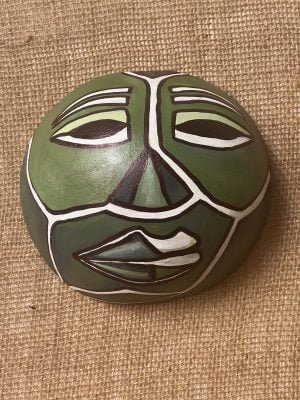 African Mask (green)