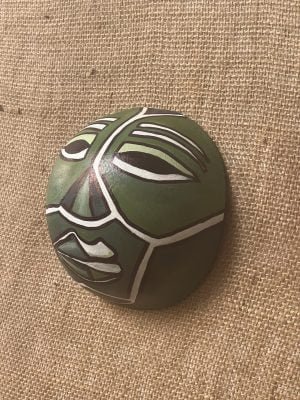 African Mask (green)