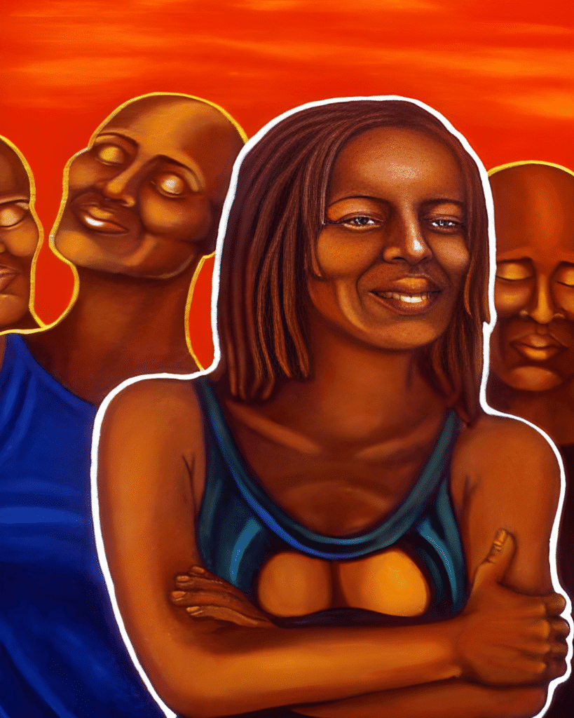 Painting - The Crew | Nicole Pena