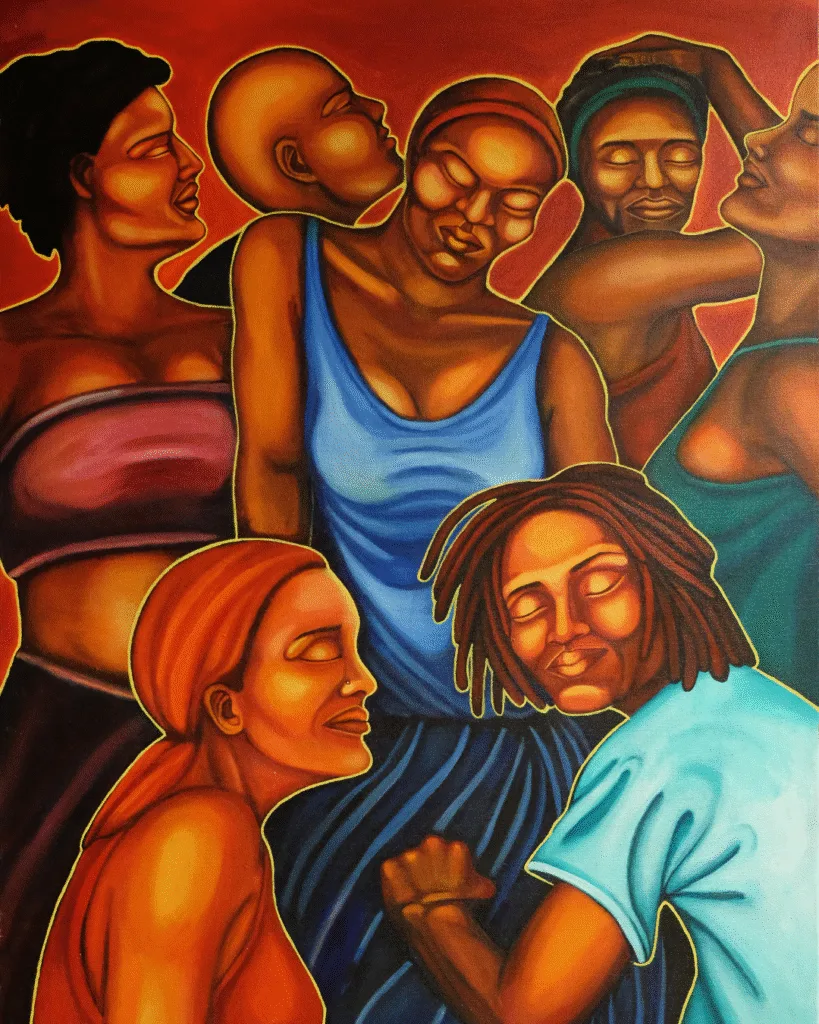 Painting - Vibes | Nicole Pena