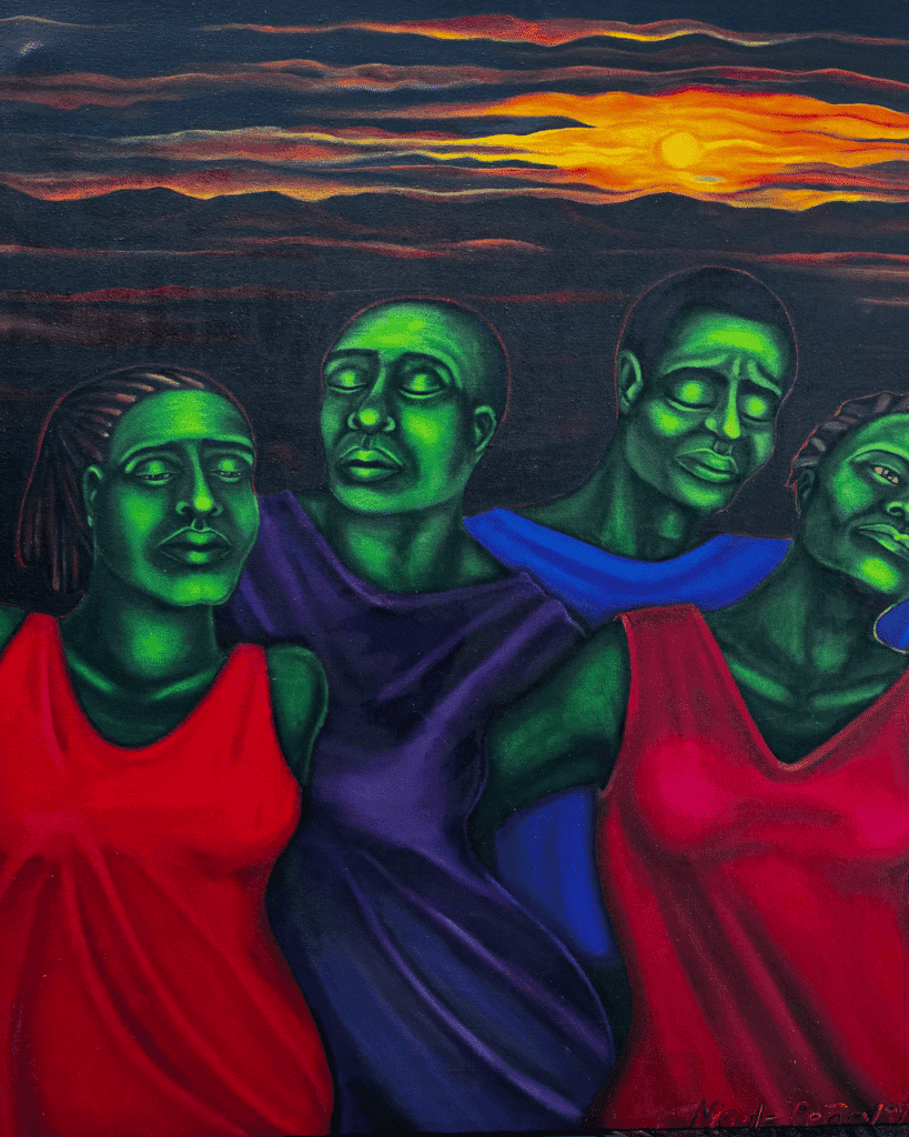 Painting- A Natural Mystic | Nicole Pena