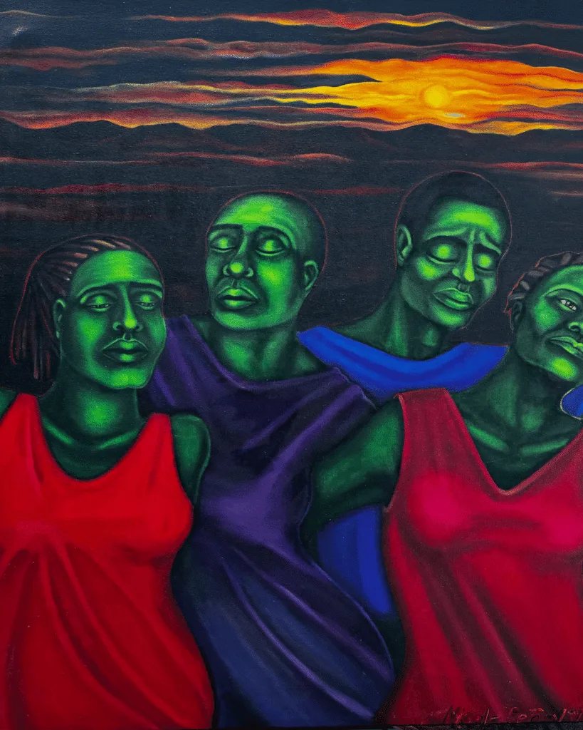 Painting- A Natural Mystic | Nicole Pena
