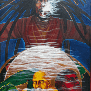 Painting -Bob Marley A Natural Mystic | Nicole Pena