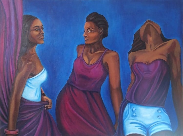 Painting - You Look Good to me | Nicole Pena