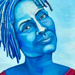 Painting Confrontation| Nicole Peña