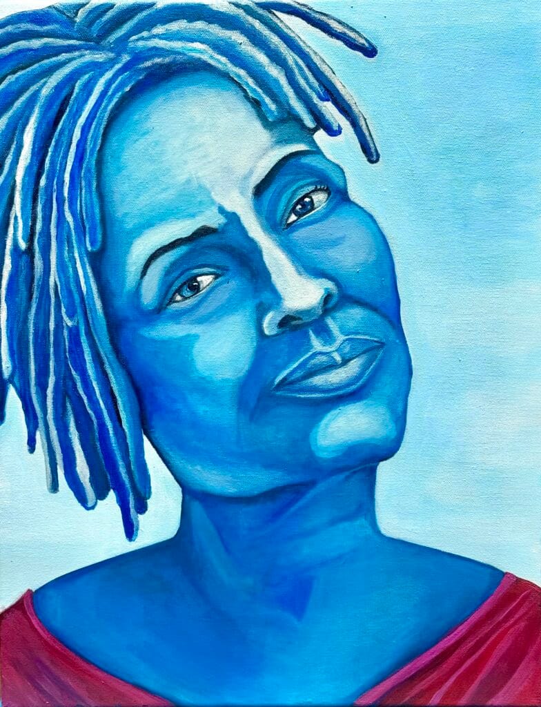 Painting Confrontation| Nicole Peña